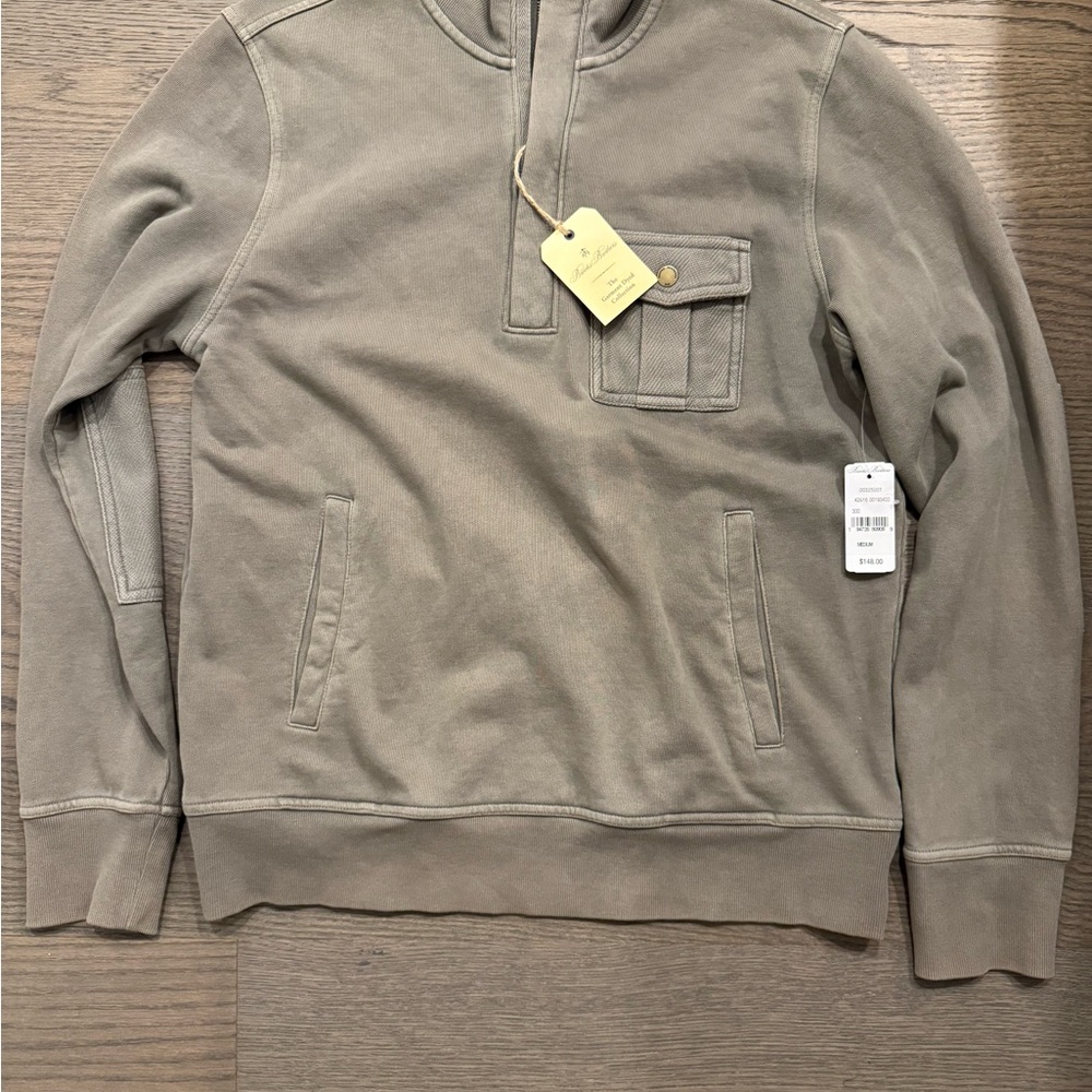 Men's Olive Sweater Brooks Brothers NWT